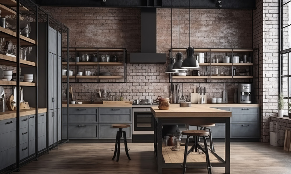 Küche industrial style